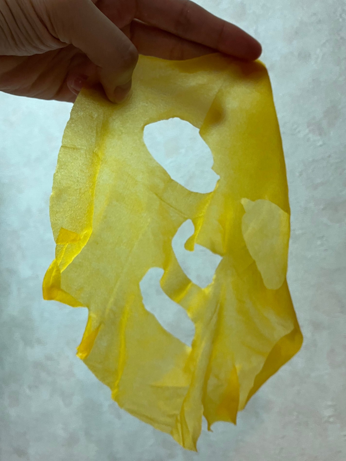 5番 白玉グルタチオンCふりかけマスク/numbuzin/シートマスク・パックを使ったクチコミ(2枚目)