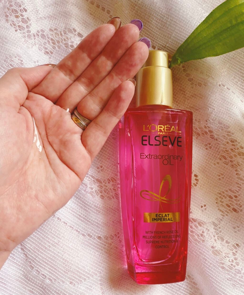 エクストラオーディナリー オイル エクラアンペリアル 艶髪オイル/ロレアル パリ/ヘアオイルを使ったクチコミ(3枚目)