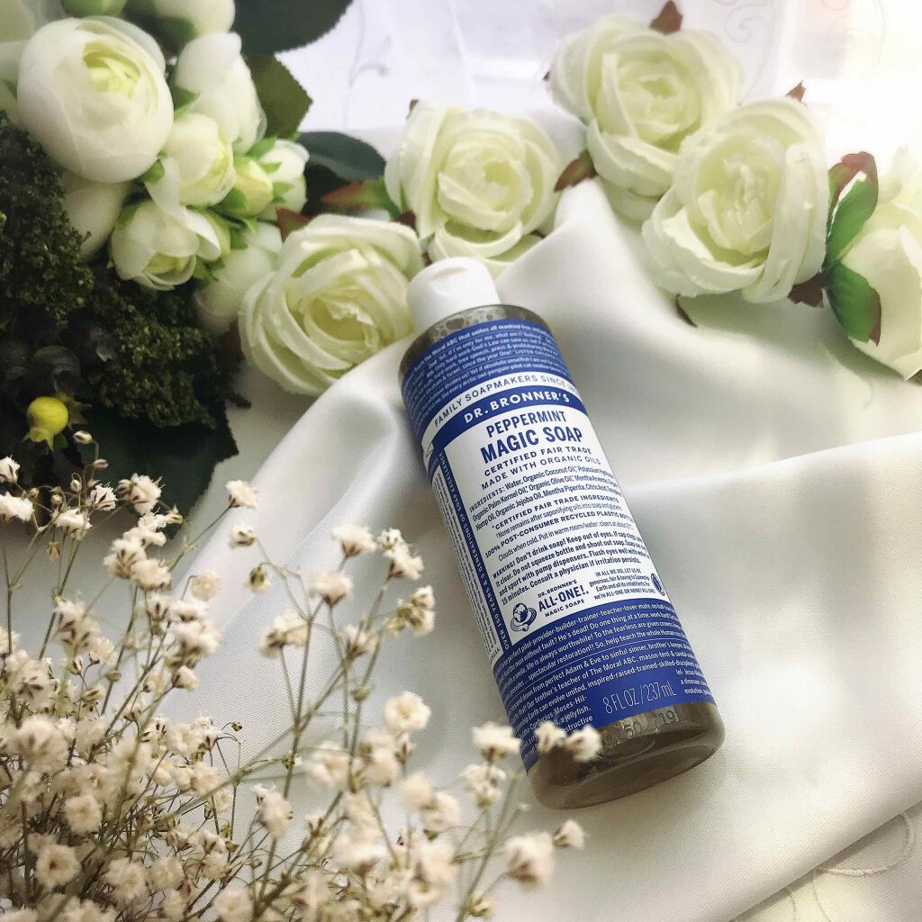 マジックソープ ペパーミント/ドクターブロナー/ボディソープを使ったクチコミ（1枚目）