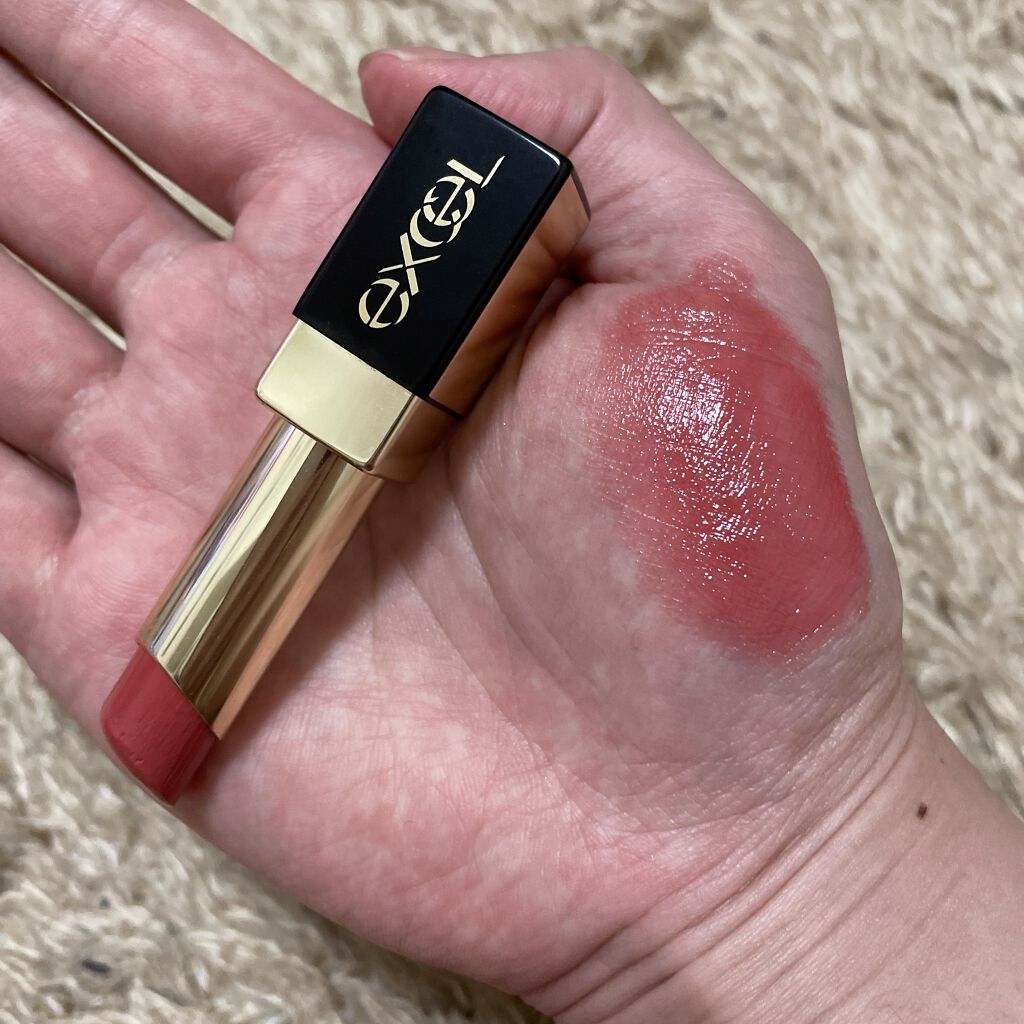 グレイズバームリップ/excel/口紅を使ったクチコミ（1枚目）