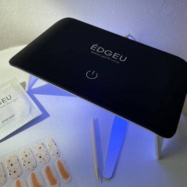 ÉDGEU Baked geLTE Lamp 　LED ジェルランプ/EDGEU/ネイル用品を使ったクチコミ（3枚目）