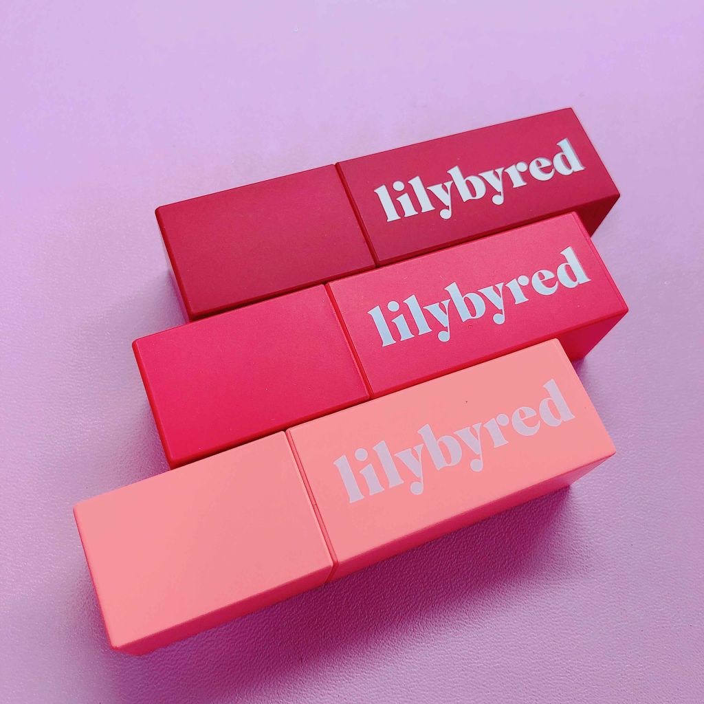 ブラッディライアー コーティングティント/lilybyred/リップティントを使ったクチコミ（2枚目）