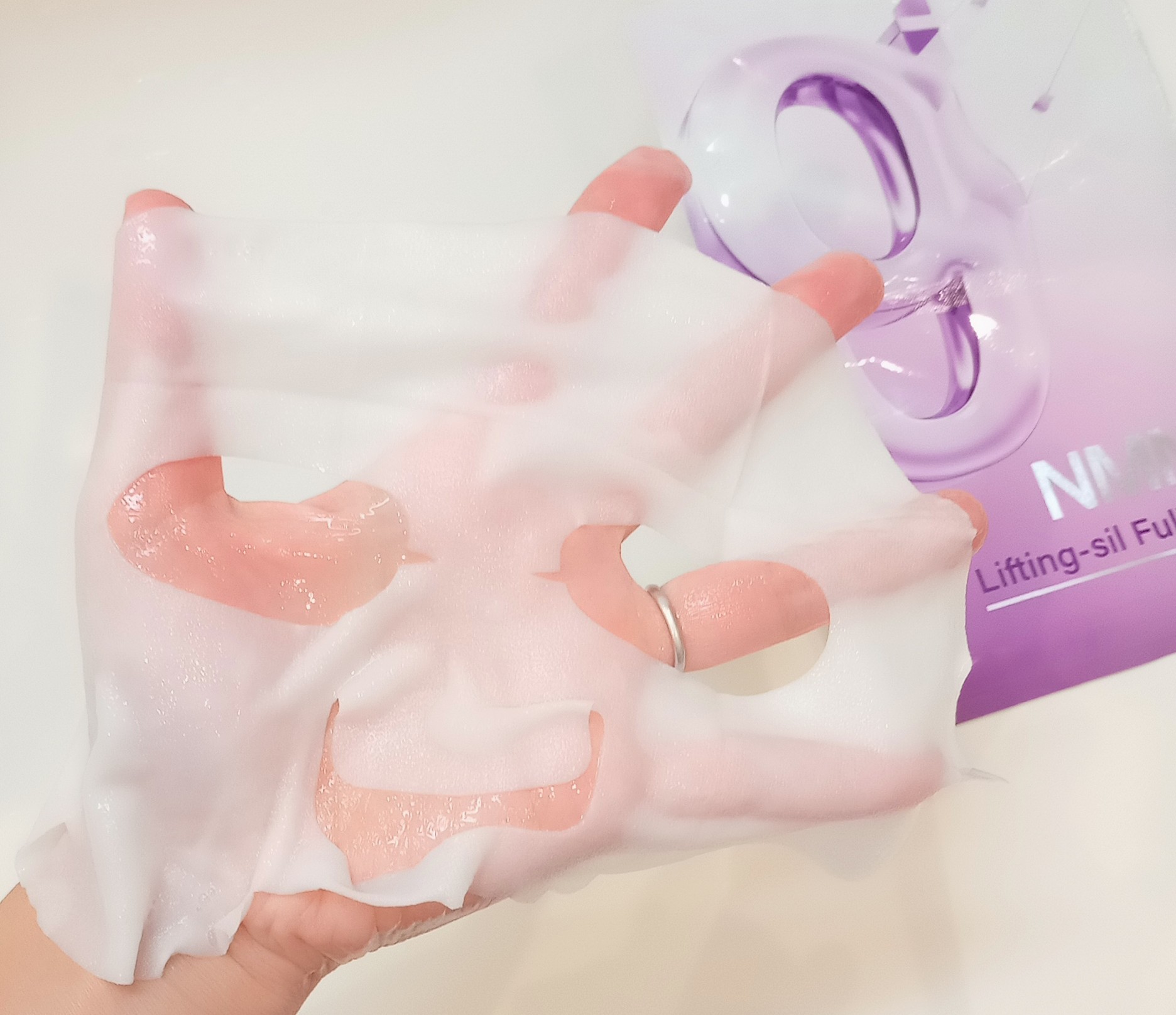 9番 NMNバイオリフトラッピングマスク/numbuzin/シートマスク・パックを使ったクチコミ（1枚目）