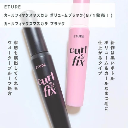 カールフィックスマスカラ/ETUDE/マスカラを使ったクチコミ(2枚目)