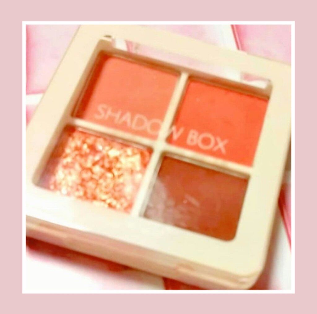 センムル シャドウ ボックス(1) 03　ピーチデイ/the SAEM/アイシャドウパレットを使ったクチコミ（1枚目）