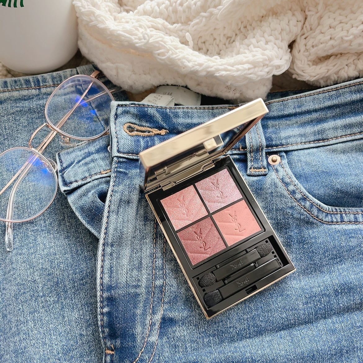 クチュール ミニ クラッチ/YVES SAINT LAURENT BEAUTE/アイシャドウパレットを使ったクチコミ(2枚目)