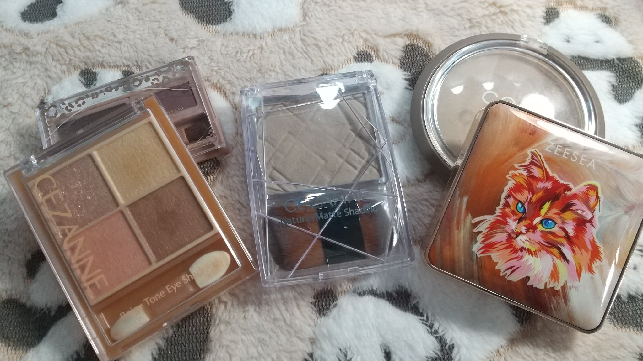 アニマルアイシャドウ(4シェード)/ZEESEA/アイシャドウパレットを使ったクチコミ（1枚目）