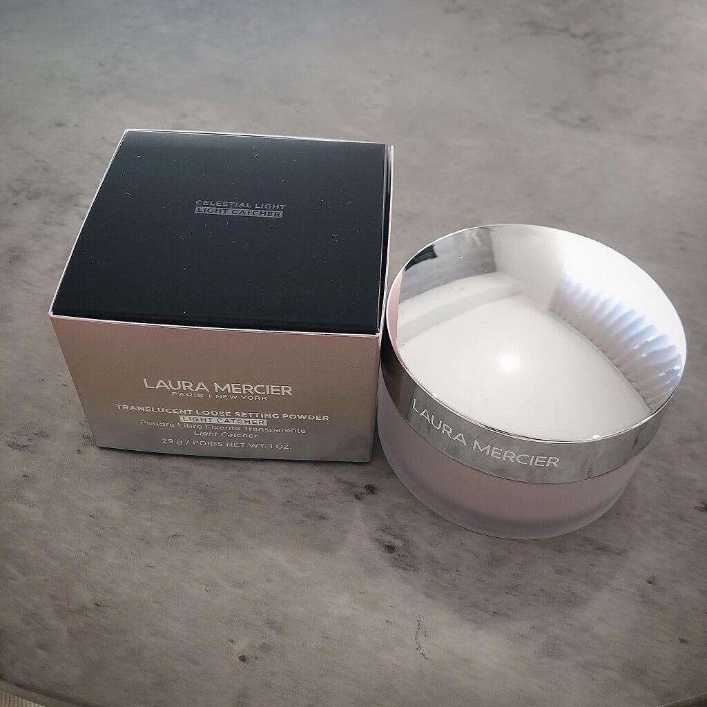 トランスルーセント ルース セッティング パウダー ライトキャッチャー/ローラ メルシエ/ルースパウダーを使ったクチコミ(1枚目)