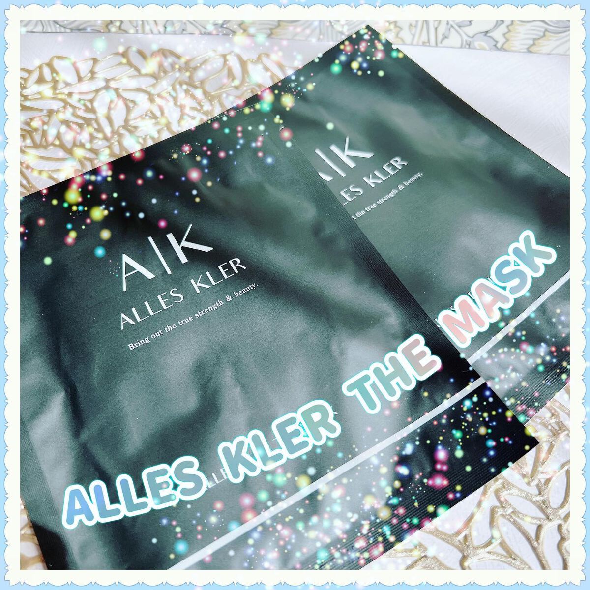 THE MASK/ALLES KLER/シートマスク・パックを使ったクチコミ（1枚目）