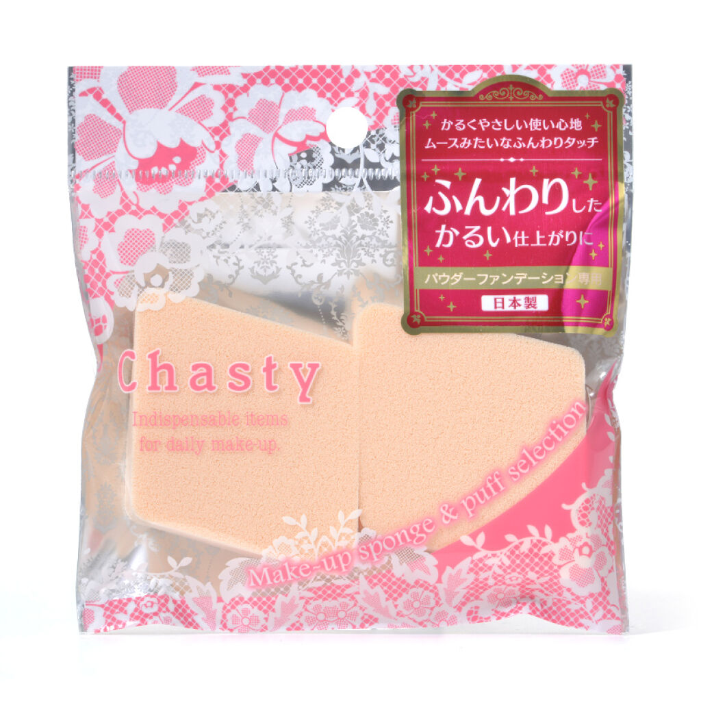 チャスティ ムースタッチスポンジ ダイヤ型