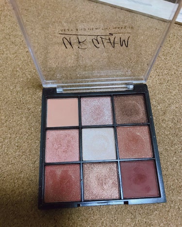 UR GLAM　BLOOMING EYE COLOR PALETTE/U R GLAM/パウダーアイシャドウを使ったクチコミ（3枚目）