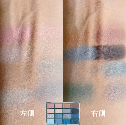 ソフトブラーリングアイパレット/wakemake/アイシャドウパレットを使ったクチコミ(2枚目)