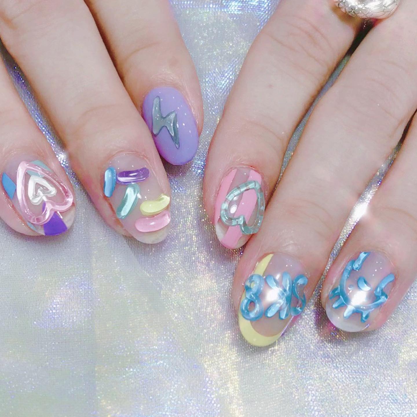 #ネイル,#グミネイルのネイルデザイン