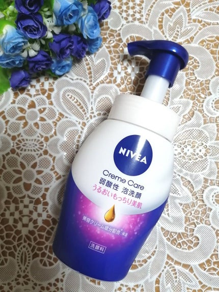 ニベア クリアビューティー弱酸性泡洗顔 もっちり美肌/ニベア/泡洗顔を使ったクチコミ(1枚目)