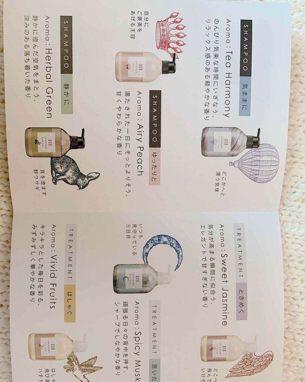 気ままに ティーハーモニーの香り シャンプー/and and/市販シャンプーを使ったクチコミ（3枚目）