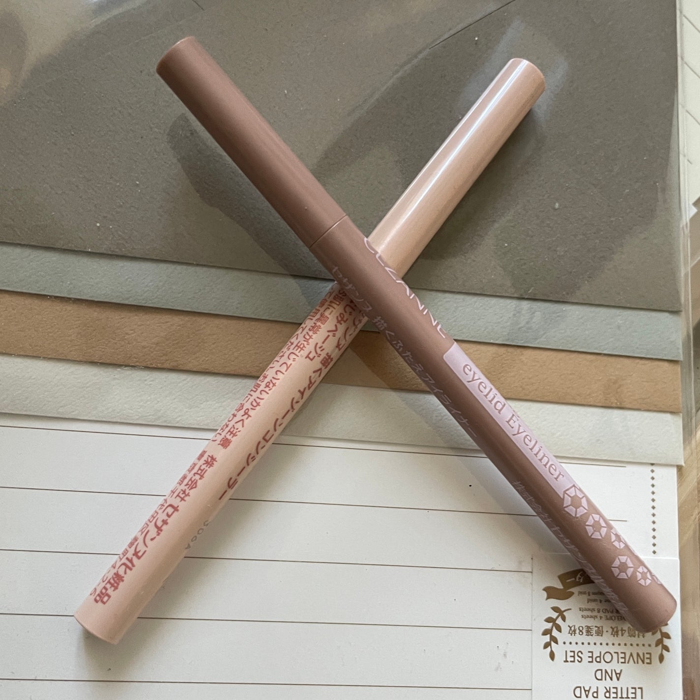 描くふたえアイライナー/CEZANNE/リキッドアイライナーを使ったクチコミ(2枚目)