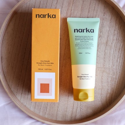 ハードフィックスヘアマスカラ/narka/その他スタイリングを使ったクチコミ(4枚目)