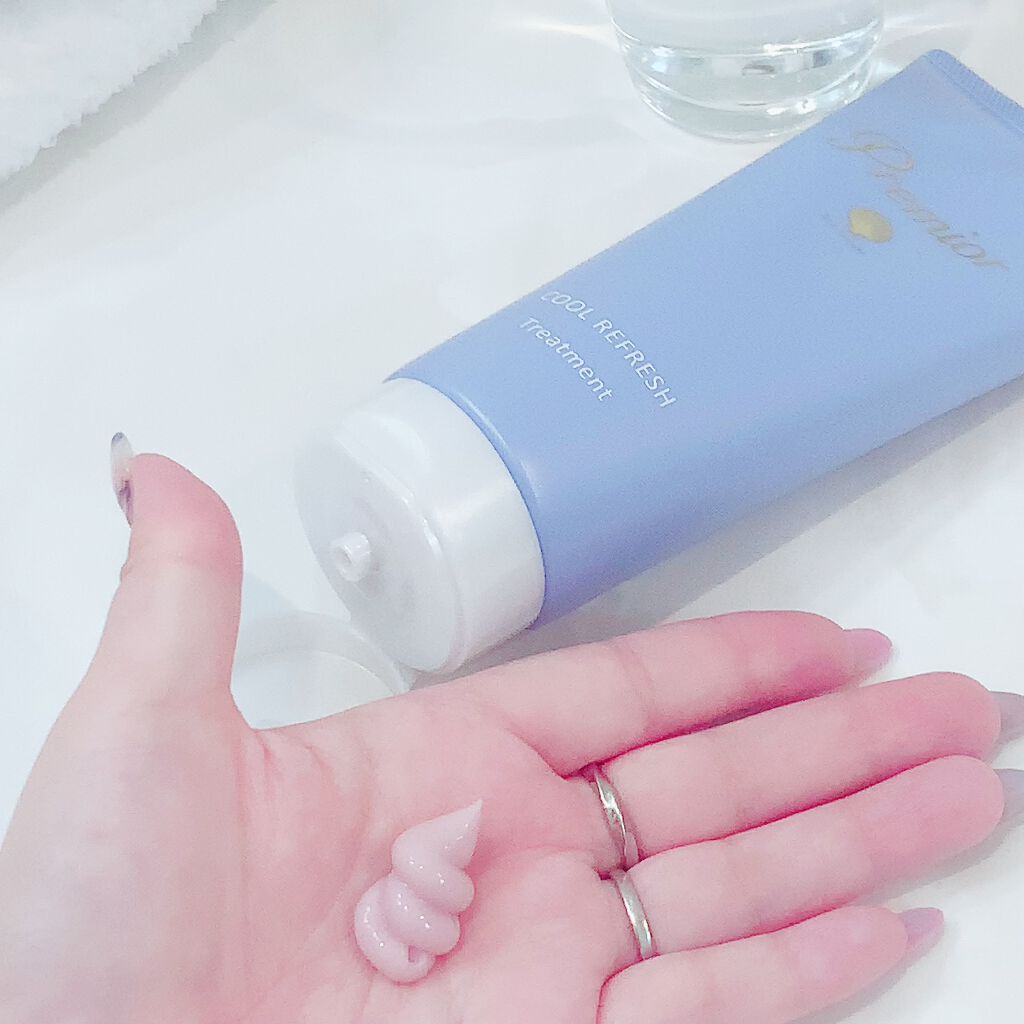 プレミオール シャンプー／トリートメント クールリフレッシュ トリートメント/ラサーナ/市販シャンプーを使ったクチコミ（3枚目）