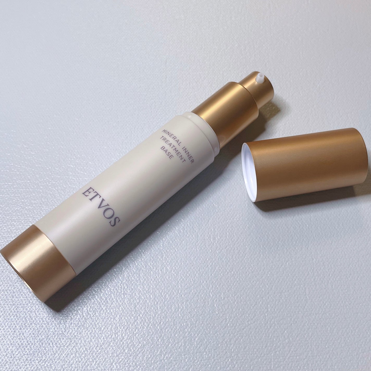 ミネラルインナートリートメントベース/エトヴォス/化粧下地を使ったクチコミ(5枚目)