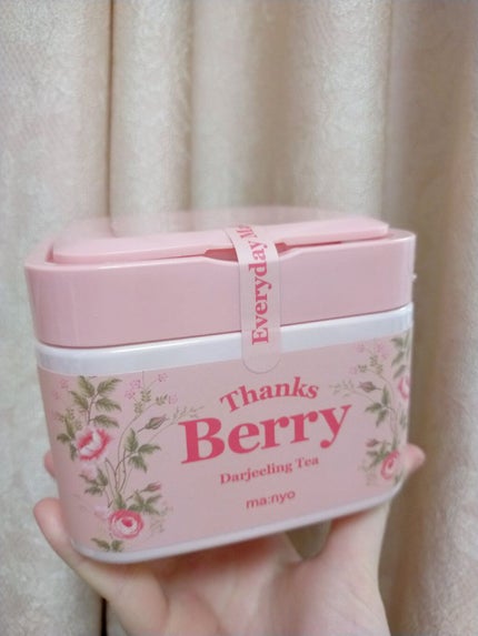 Thanks Berry ダージリンティー マスク/manyo/シートマスク・パックを使ったクチコミ(2枚目)