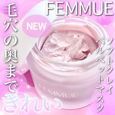 ソフトクレイ ベルベットマスク/FEMMUE/洗い流すパック・マスクを使ったクチコミ（1枚目）