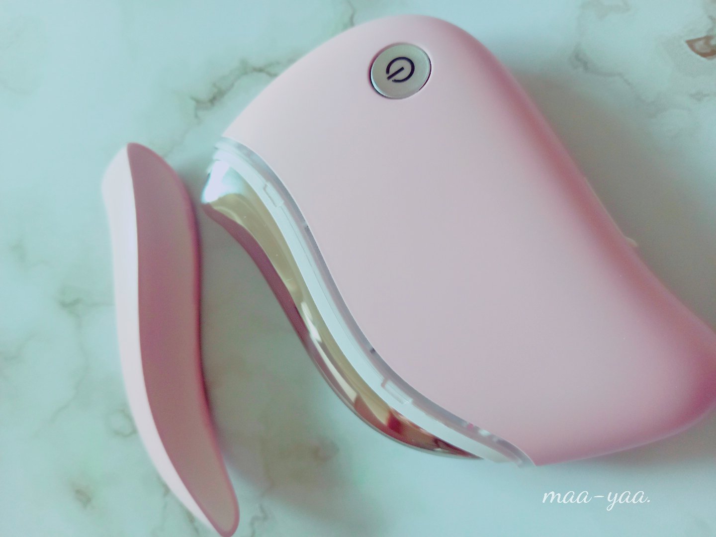 電動かっさプレート 小鳥型（ピンク）/Emay Plus/美顔器・マッサージを使ったクチコミ（1枚目）