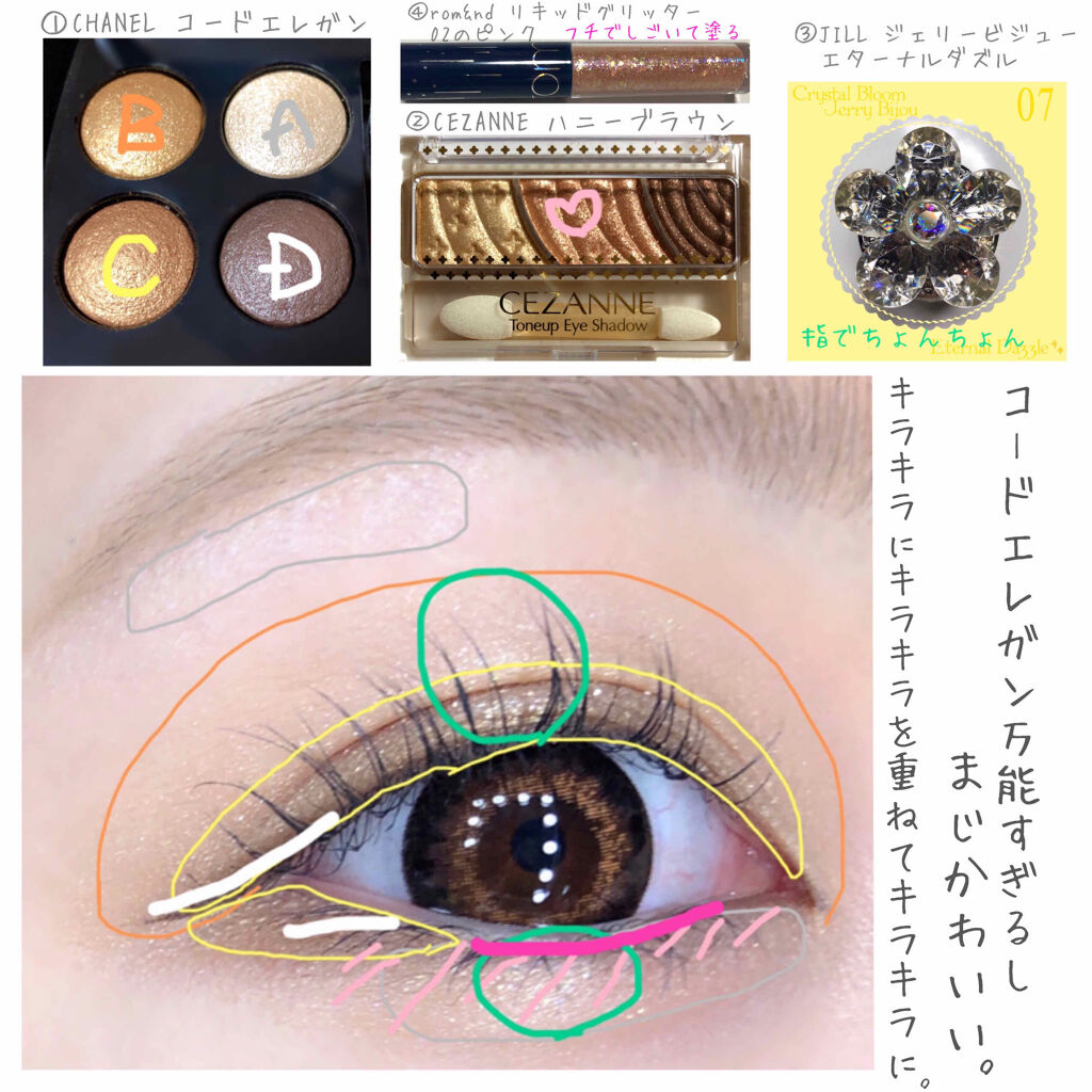 レ キャトル オンブル 278 コード スプティル/CHANEL/アイシャドウパレットを使ったクチコミ（3枚目）