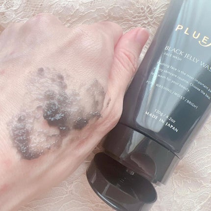 BLACK JELLY WASH(ブラックジェリーウォッシュ)/PLUEST/その他洗顔料を使ったクチコミ(3枚目)