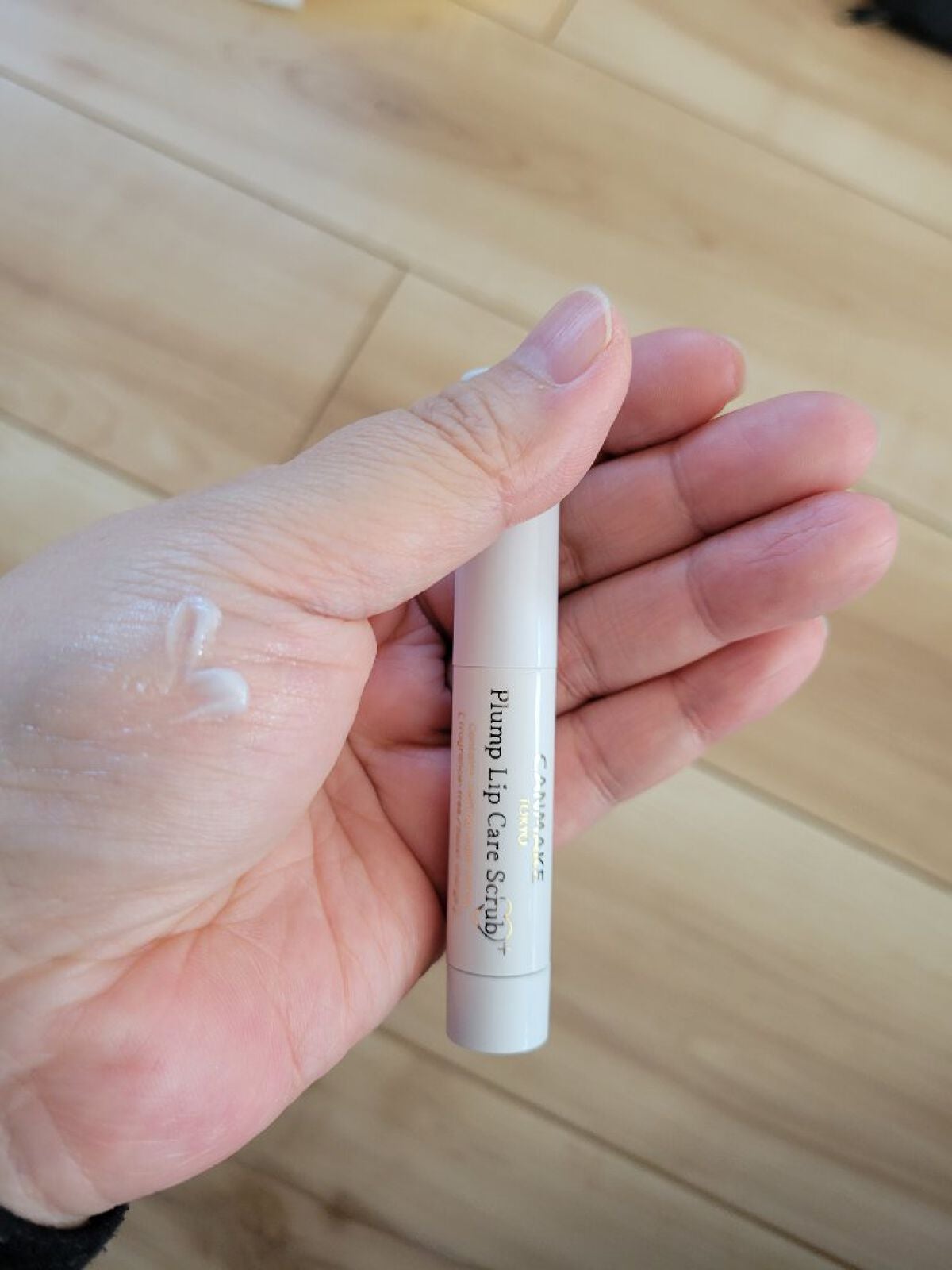 プランプリップケアスクラブ+/キャンメイク/リップスクラブを使ったクチコミ(1枚目)