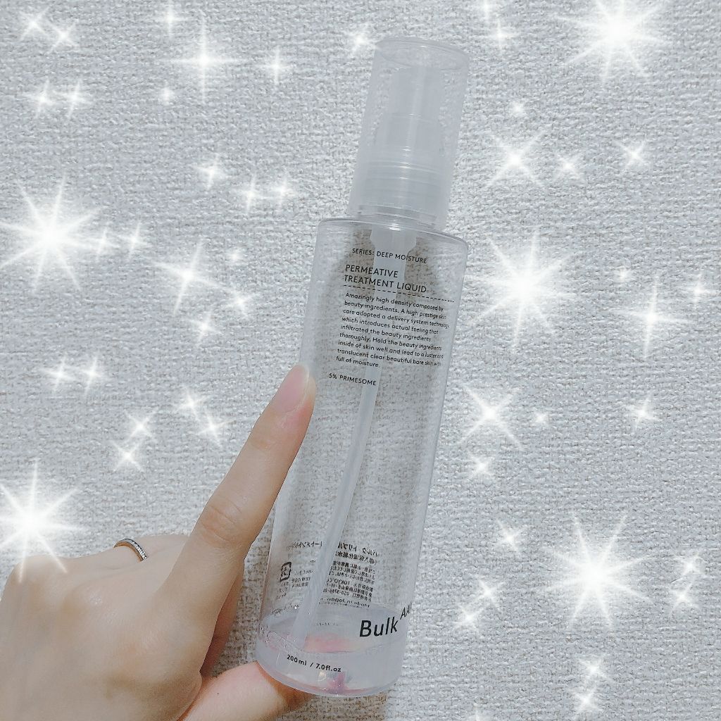 トリートメントリキッド/BulkAAA /化粧水を使ったクチコミ（1枚目）