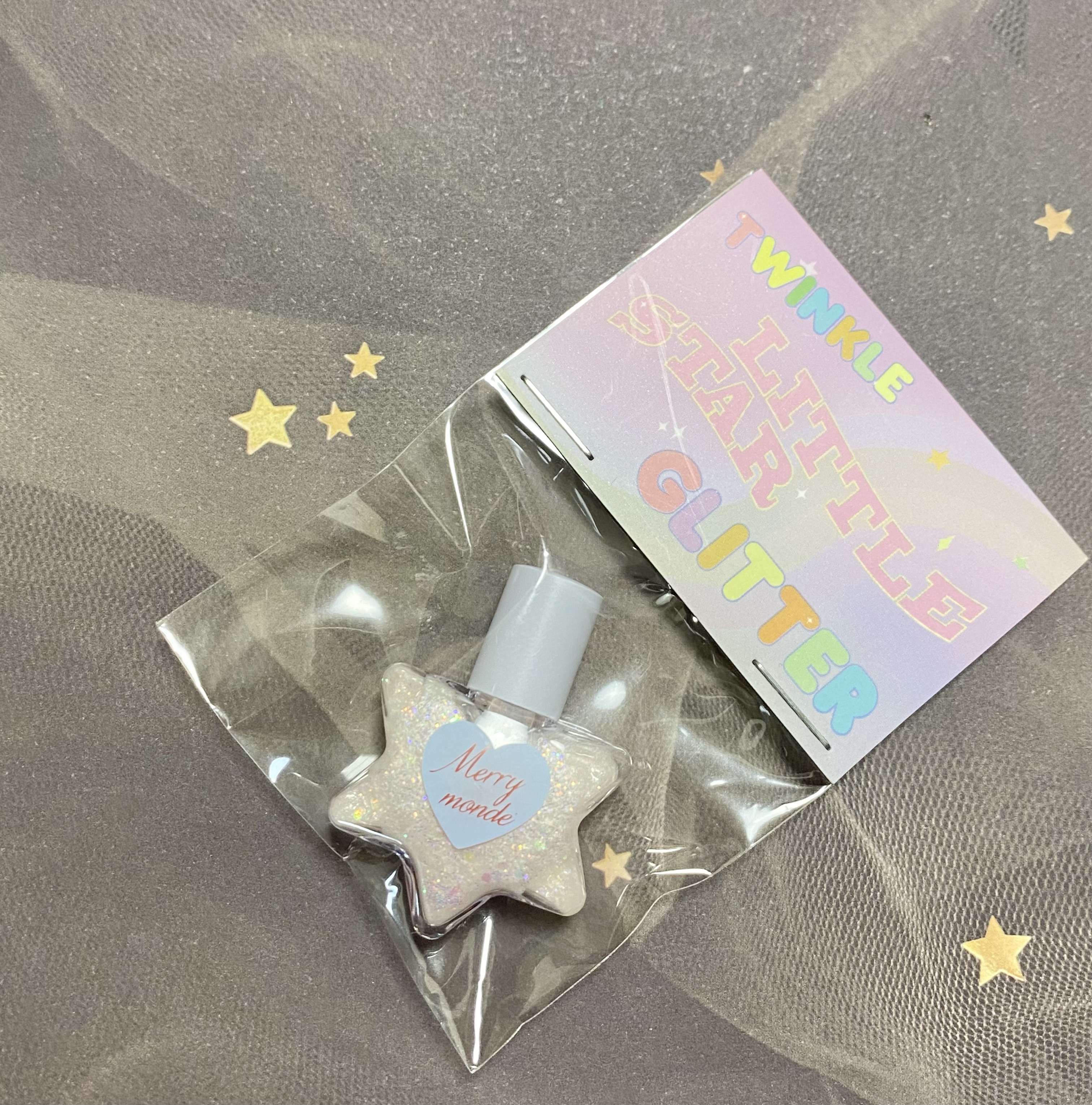 トゥインクルリトルスターグリッター/Merrymonde/グリッターを使ったクチコミ（1枚目）