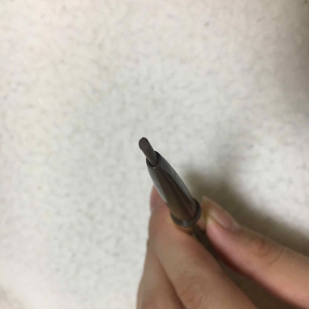 ブラシ付きアイブロウ繰り出し/CEZANNE/アイブロウペンシルを使ったクチコミ(3枚目)