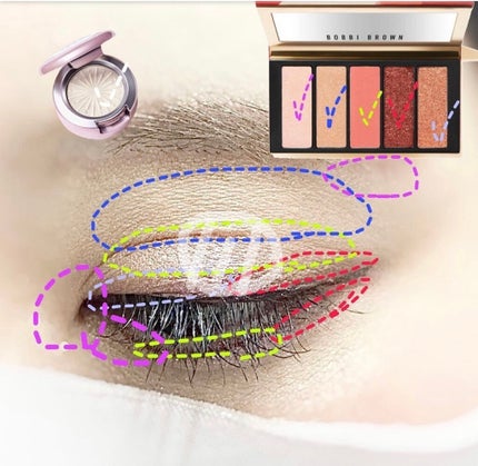 エクストラ ディメンション フォイル アイシャドウ M·A·C フロステッド ファイヤーワーク/M・A・C/単色アイシャドウを使ったクチコミ(2枚目)