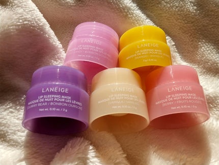 リップスリーピングマスク スイートコレクション/LANEIGE/その他キットセットを使ったクチコミ(3枚目)