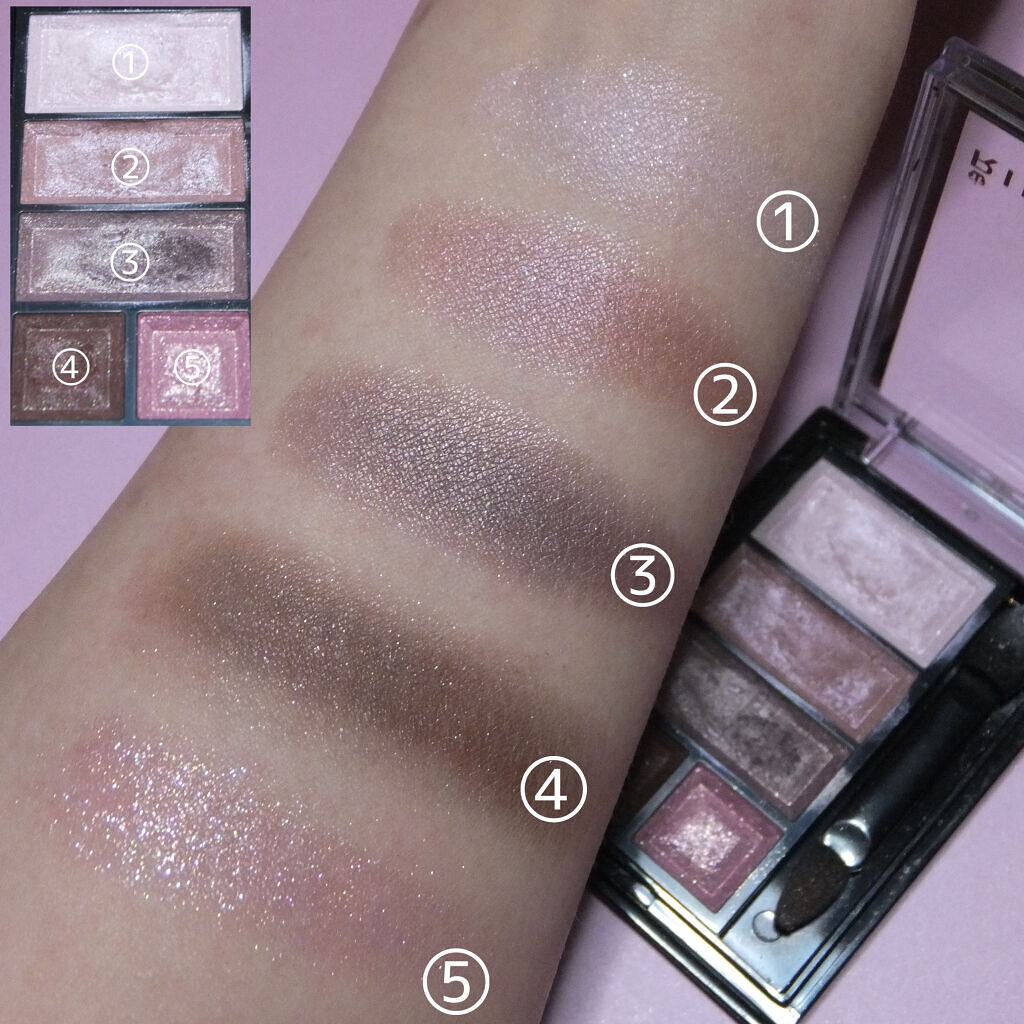 ショコラスウィート アイズ/リンメル ロンドン/アイシャドウパレットを使ったクチコミ（2枚目）