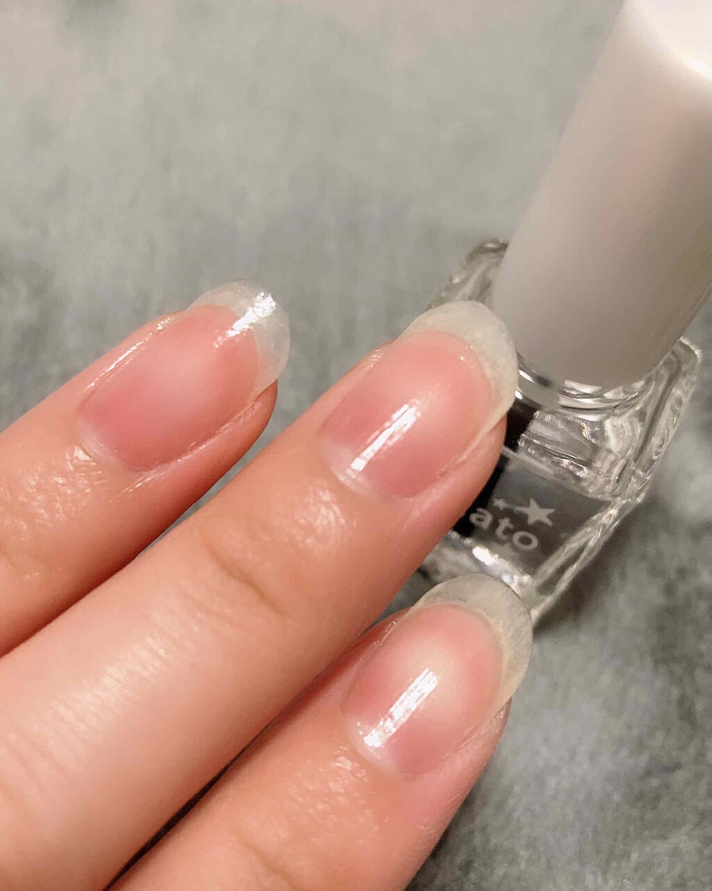 自爪補強コート/デュカート/ネイルベースコートを使ったクチコミ（3枚目）