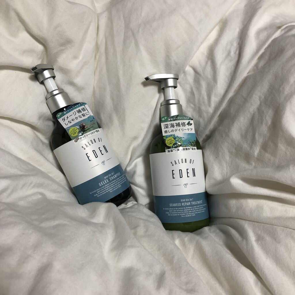 サロンオブエデン ジュレ シャンプー Ｍ／トリートメント Ｍ		/SALON OF EDEN/市販シャンプーを使ったクチコミ（1枚目）