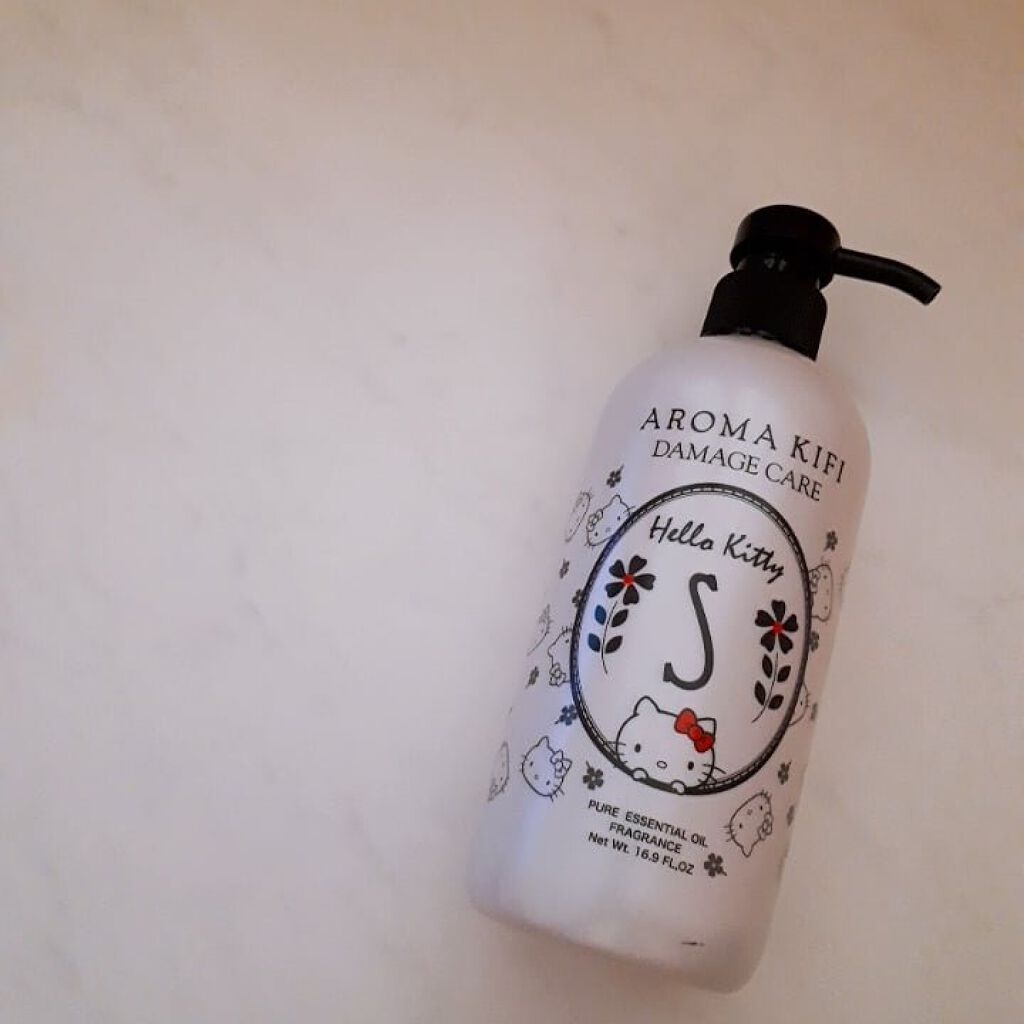 ダメージケアシャンプー ハローキティ限定ver/AROMA KIFI/シャンプー・コンディショナーを使ったクチコミ(1枚目)