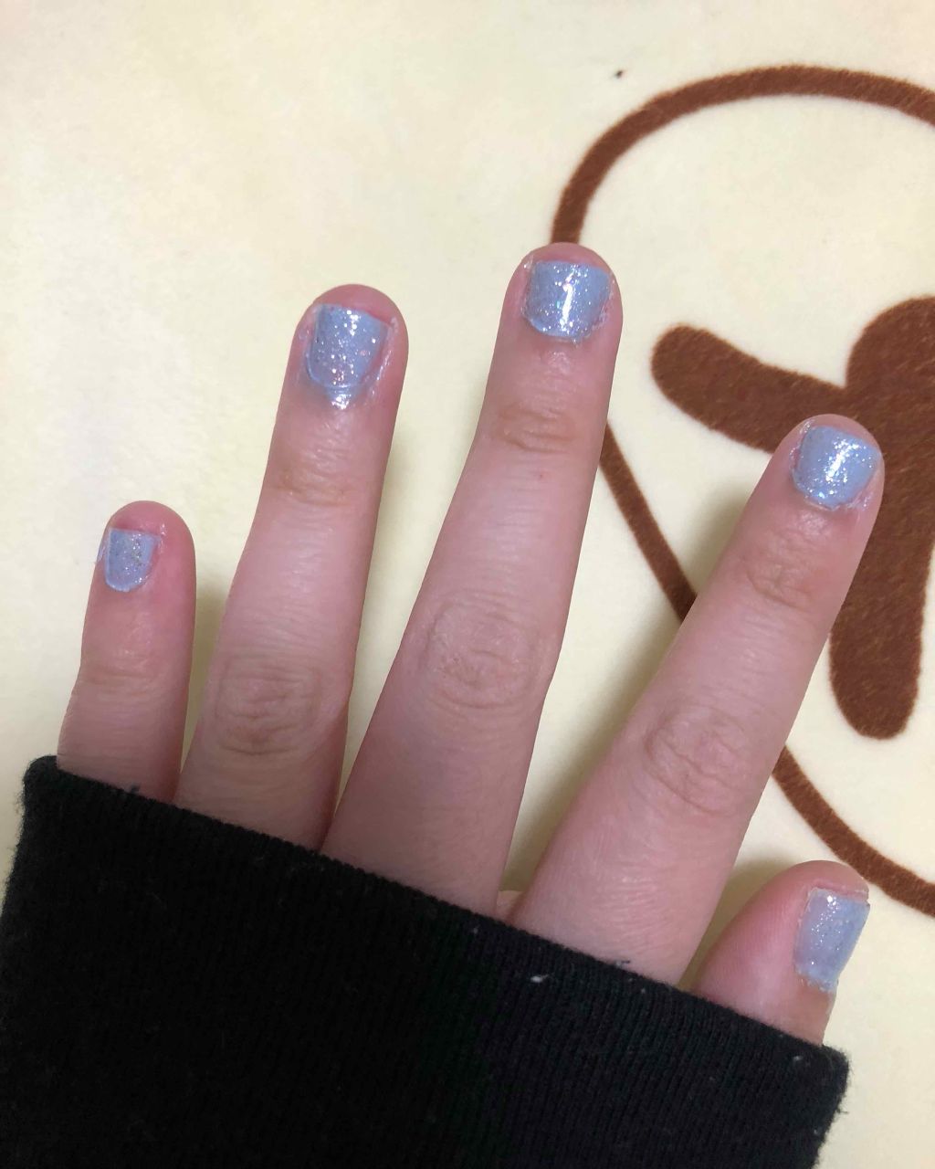 ネイルホリック Milky color BL917/ネイルホリック/マニキュアを使ったクチコミ（2枚目）