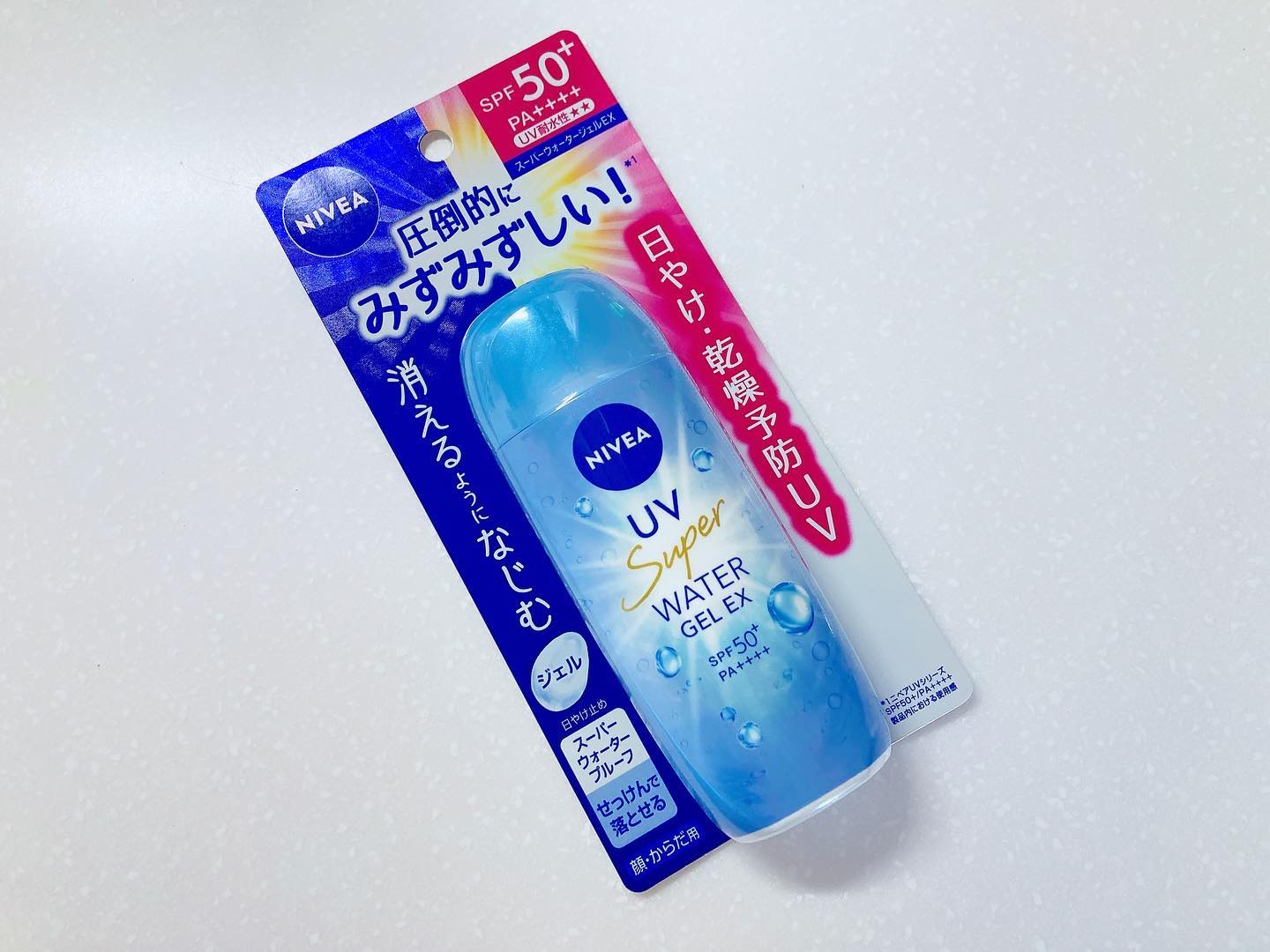 ニベアUV ウォータージェルEX/ニベア/日焼け止めジェルを使ったクチコミ（1枚目）