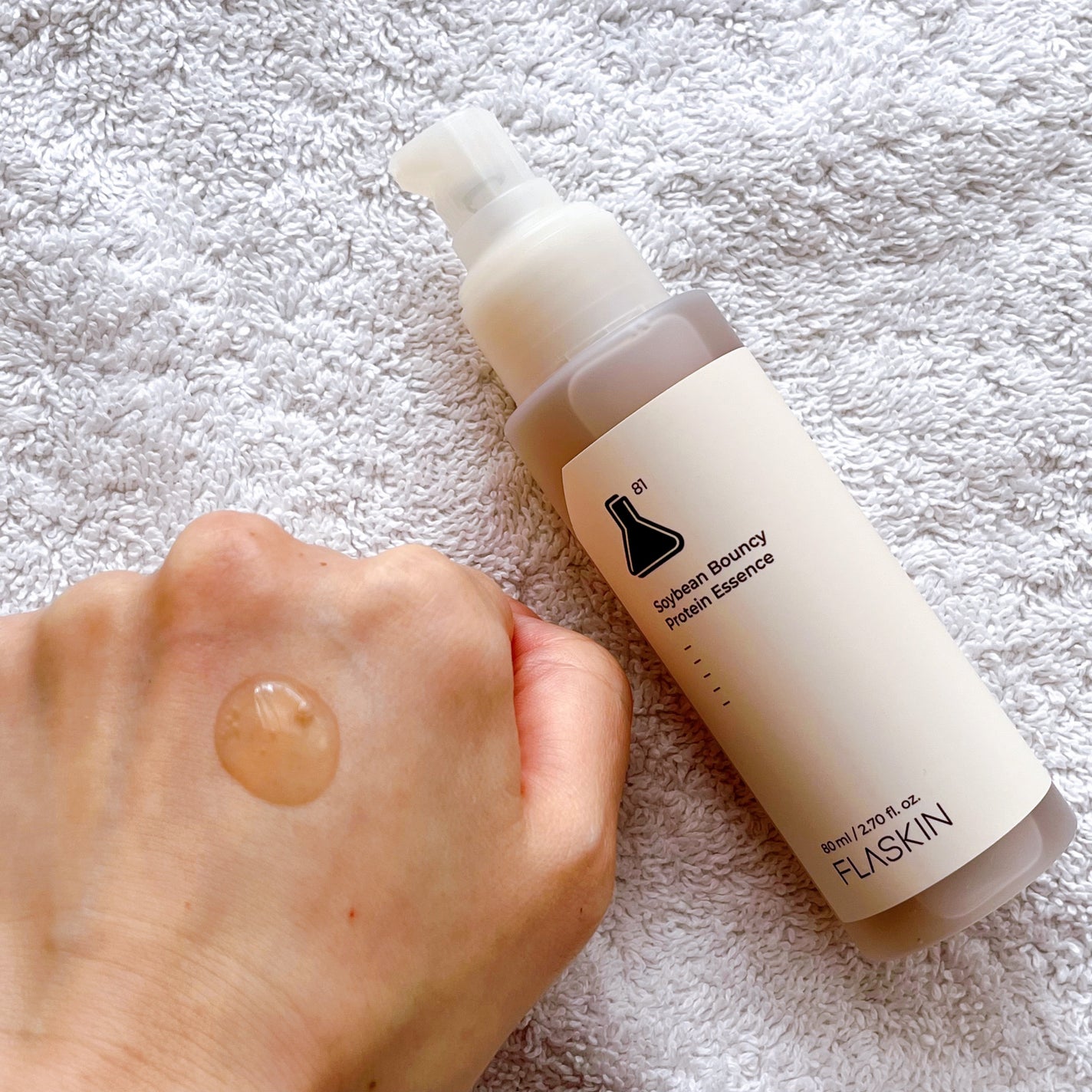 タンパク質フィラー90日スキンケアセット/FLASKIN/スキンケアキットを使ったクチコミ(4枚目)