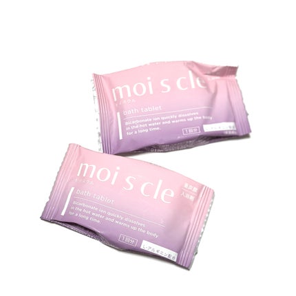 重炭酸入浴剤 moi s cle /アイリスオーヤマ/炭酸系入浴剤を使ったクチコミ(4枚目)