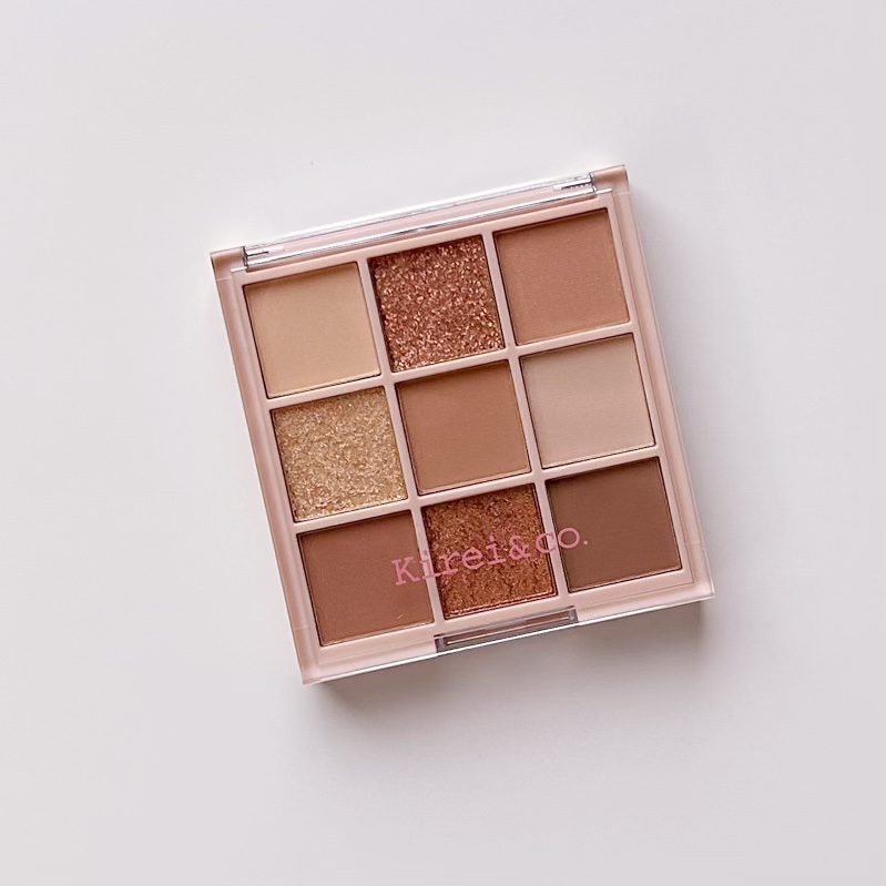アイシャドウパレット 06 ピンクベージュ/Kirei&co./アイシャドウパレットを使ったクチコミ（1枚目）