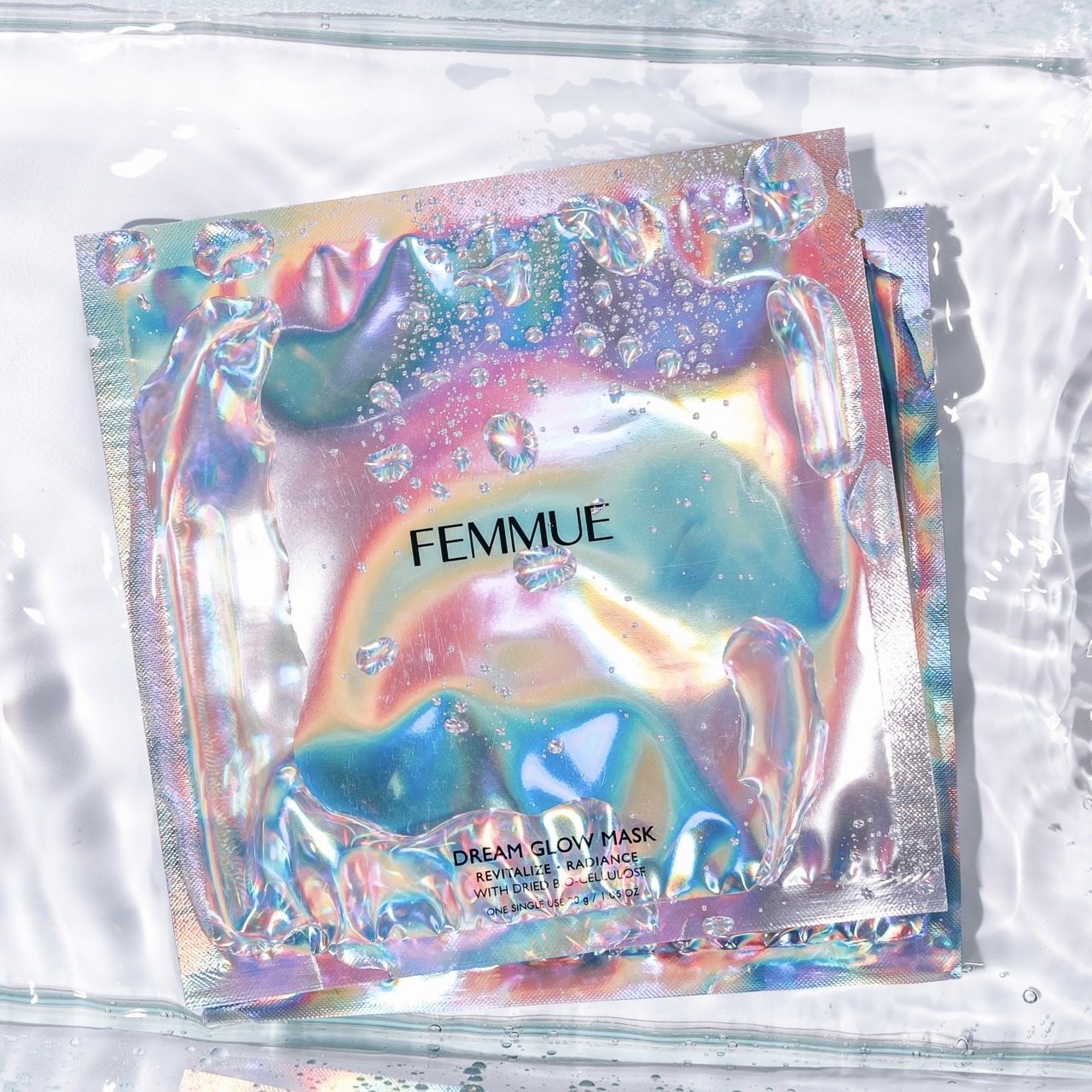 ドリームグロウマスク RR（透明感・キメ）/FEMMUE/シートマスク・パックを使ったクチコミ（1枚目）