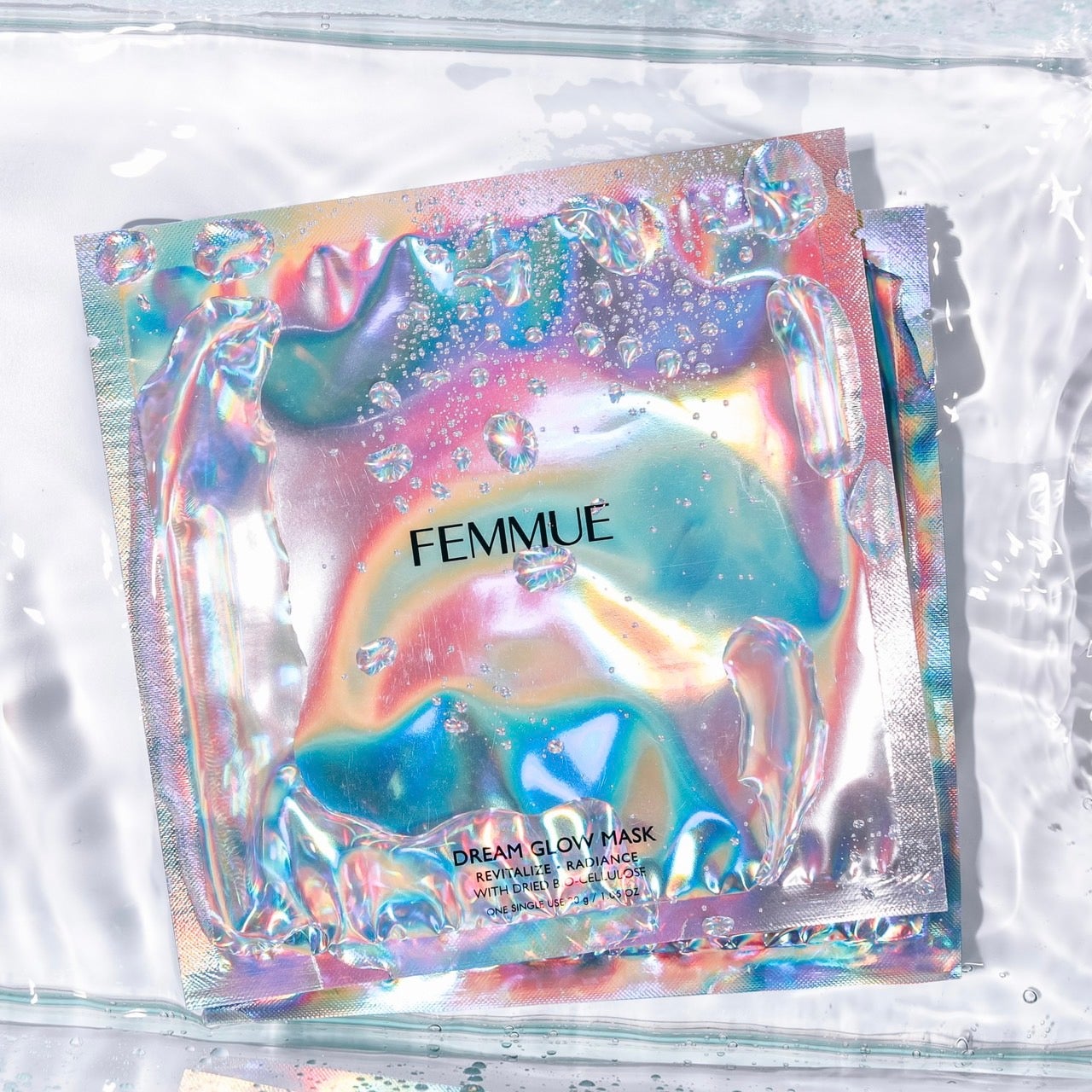 ドリームグロウマスク RR(透明感・キメ)/FEMMUE/シートマスク・パックを使ったクチコミ(1枚目)