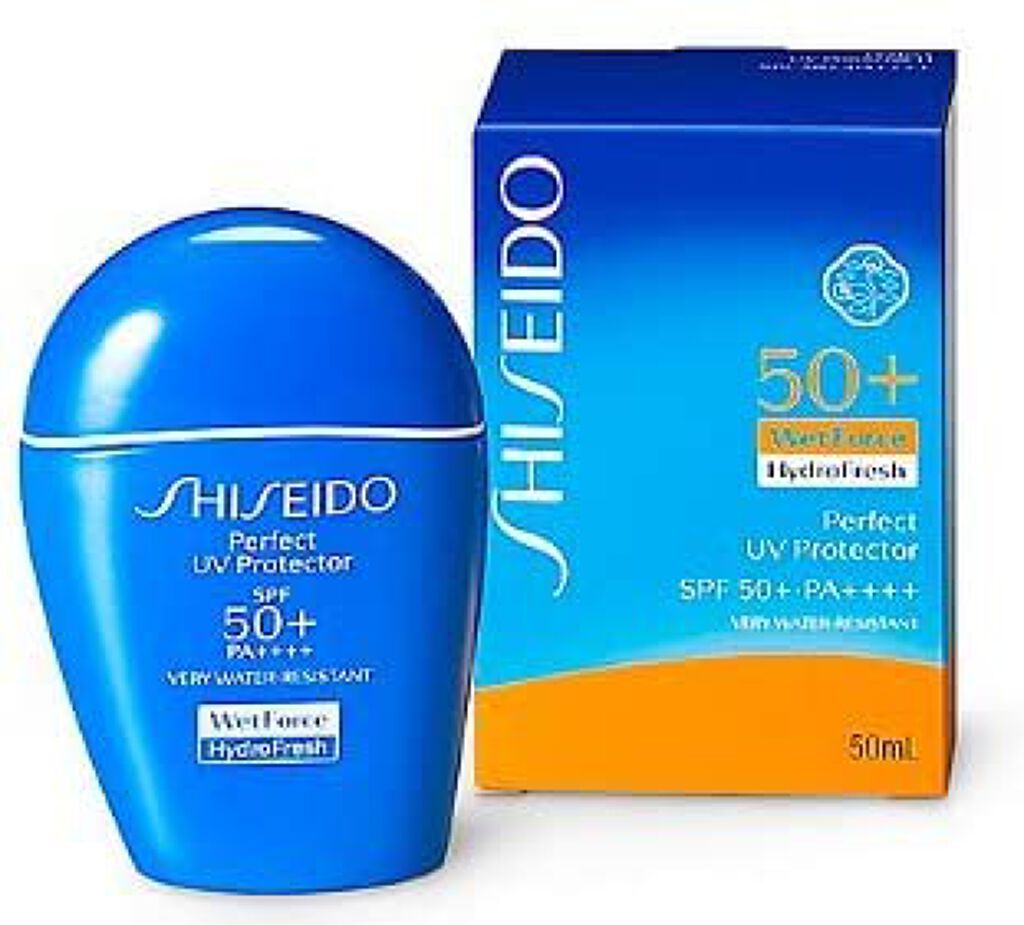 2本!SHISEIDO サンケア パーフェクト UVプロテクション H 50ml 試してみた】サンケア パーフェクト UVプロテクション H