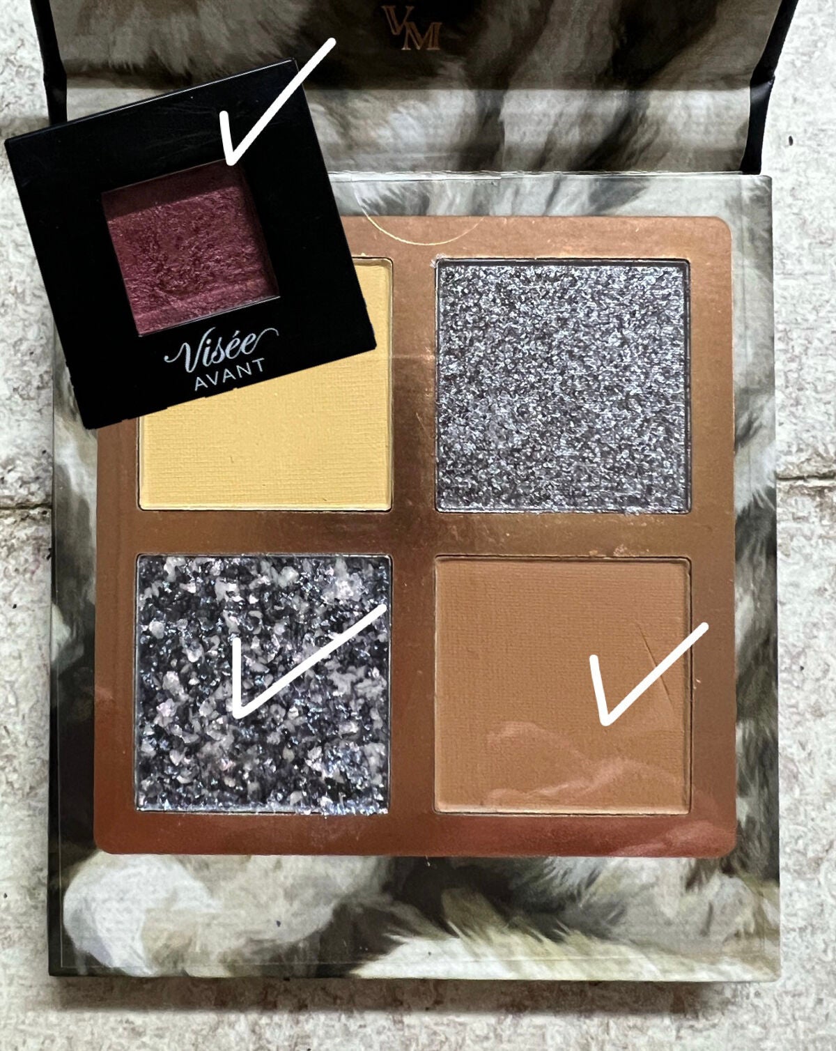 ヴィセ アヴァン シングルアイカラー/Visée/単色アイシャドウを使ったクチコミ(3枚目)