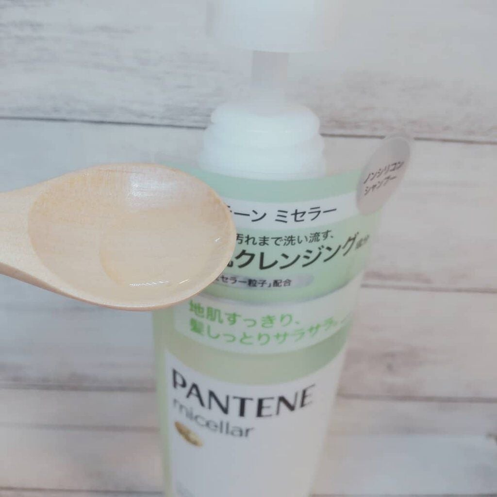 PRO-V ミセラー ピュア&モイスト ノンシリコンシャンプー/トリートメント/パンテーン/市販シャンプーを使ったクチコミ(3枚目)