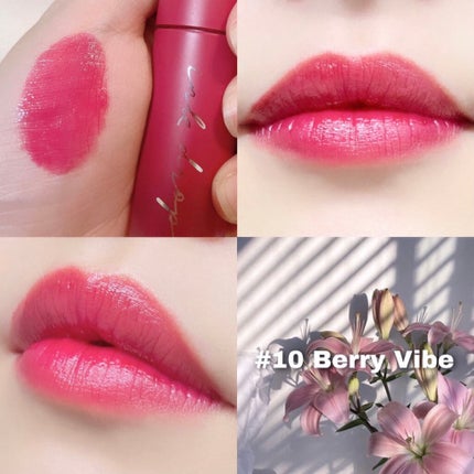 インク ムード ドロップ ティント/PERIPERA/リップグロスを使ったクチコミ(3枚目)