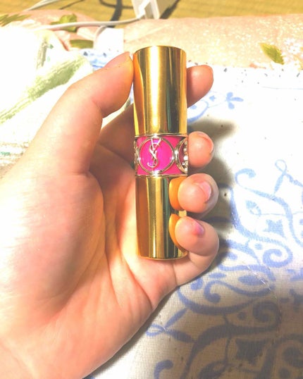 ルージュ ヴォリュプテ シャイン/YVES SAINT LAURENT BEAUTE/口紅を使ったクチコミ(1枚目)